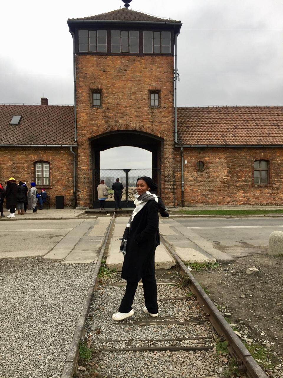 Main gates of Auschwitz-Birkenau