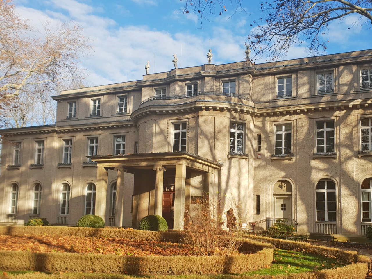 The site of the Wannsee Conference near Berlin