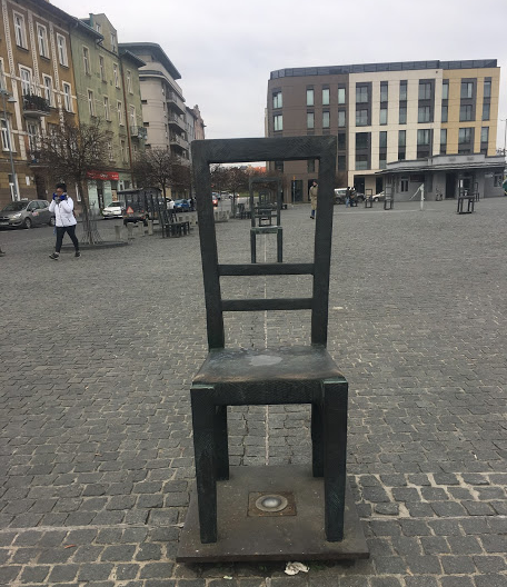 The Ghetto Heroes Square in Krakow